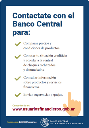 Canales de contacto de Dólar Balanz S.A.U.